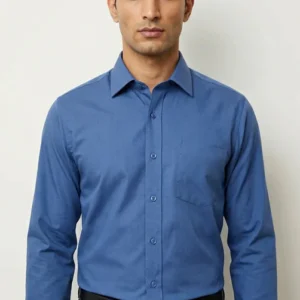 ROYAL BLUE PLAIN FORMAL SHIRT